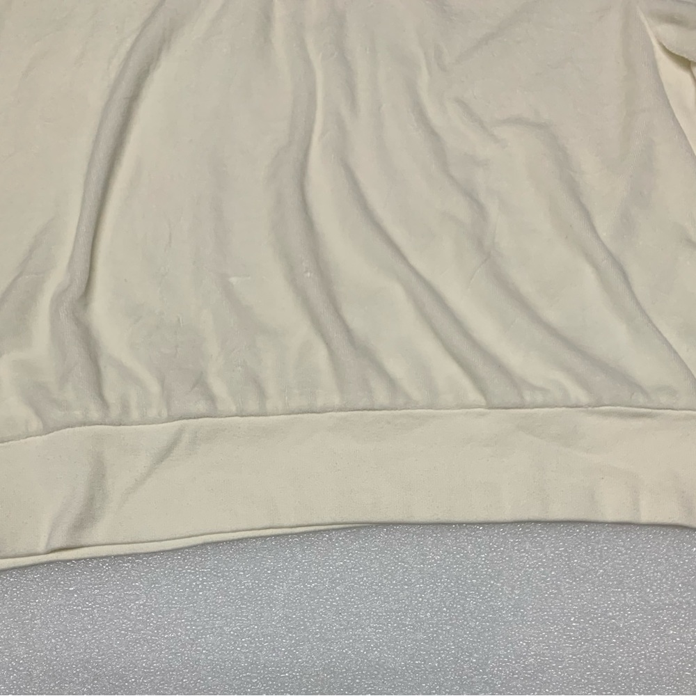 Ralph Lauren Womens Velour Track Jacket L-Large Quarter Zip Stretch $148 - Picture 4 of 9